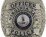 Virginia Tech Police Officer Badge